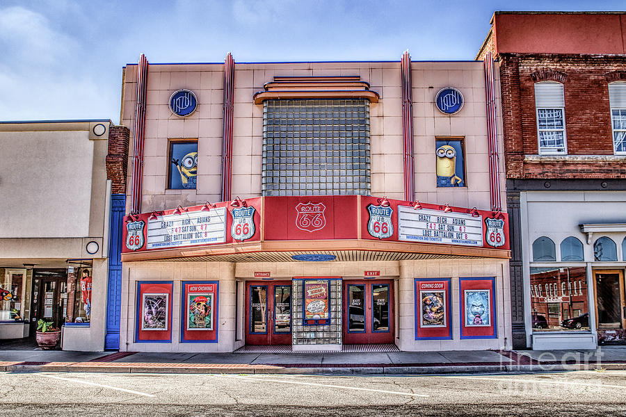 Route 66 Theater Photograph by Lynn Sprowl