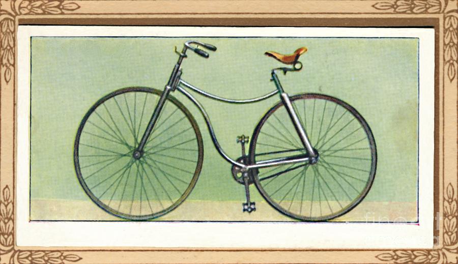 Rover Safety Bicycle Drawing by Print Collector