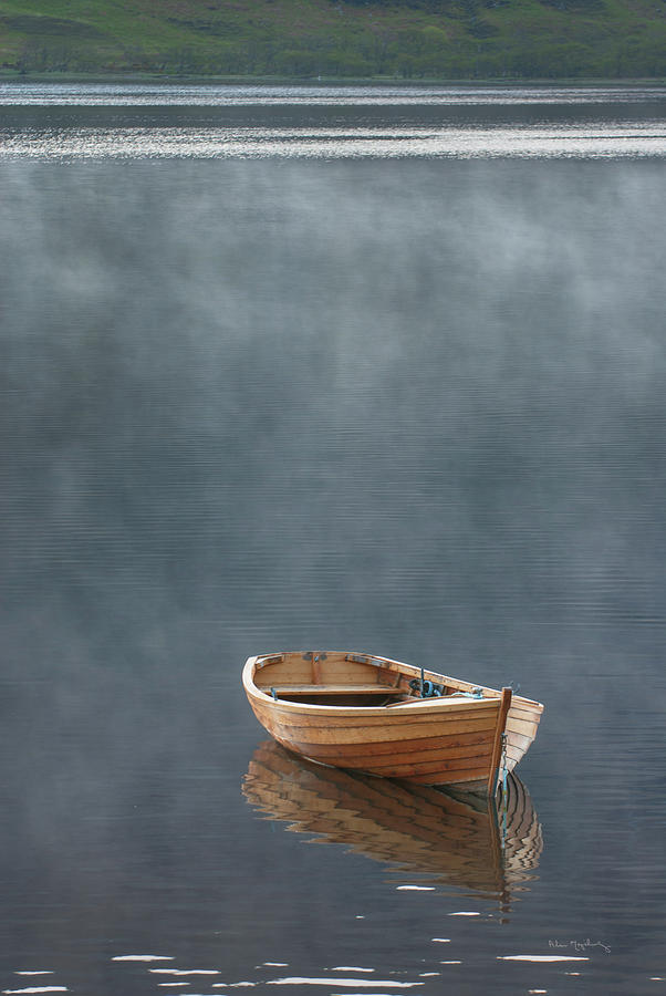 Abstract Photograph - Rowboat In Ross by Alan Majchrowicz
