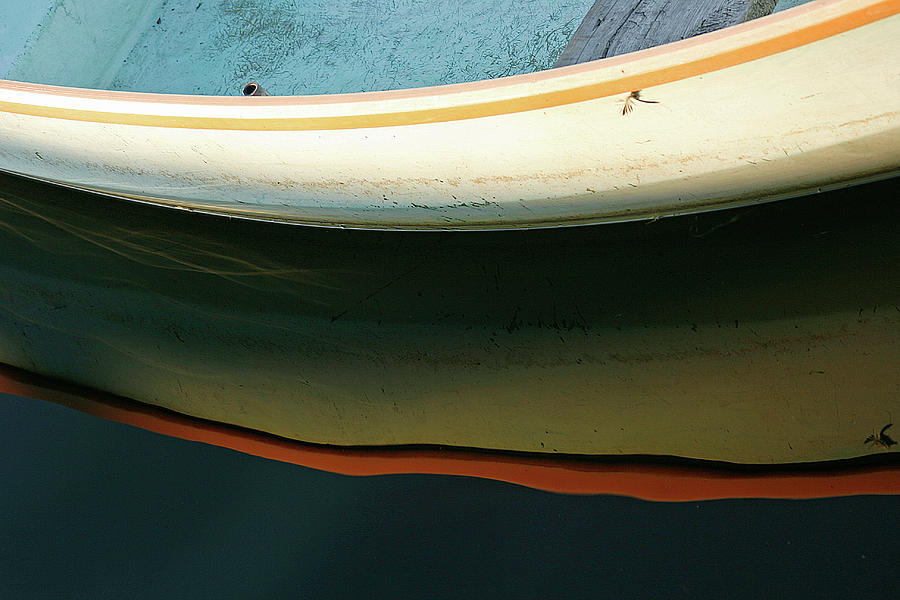 Rowboat Reflection Photograph by Cindi Ressler
