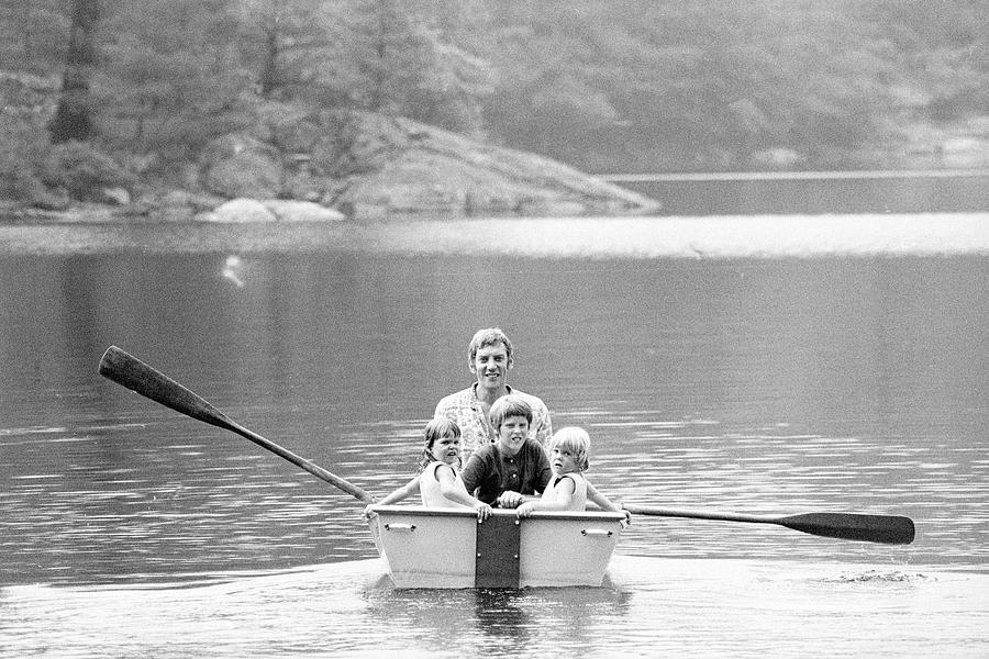 Donald Sutherland Photograph - Rowboat Ride by Co Rentmeester