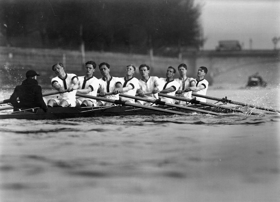 Rowing On Thames Photograph by Edward F. Smith