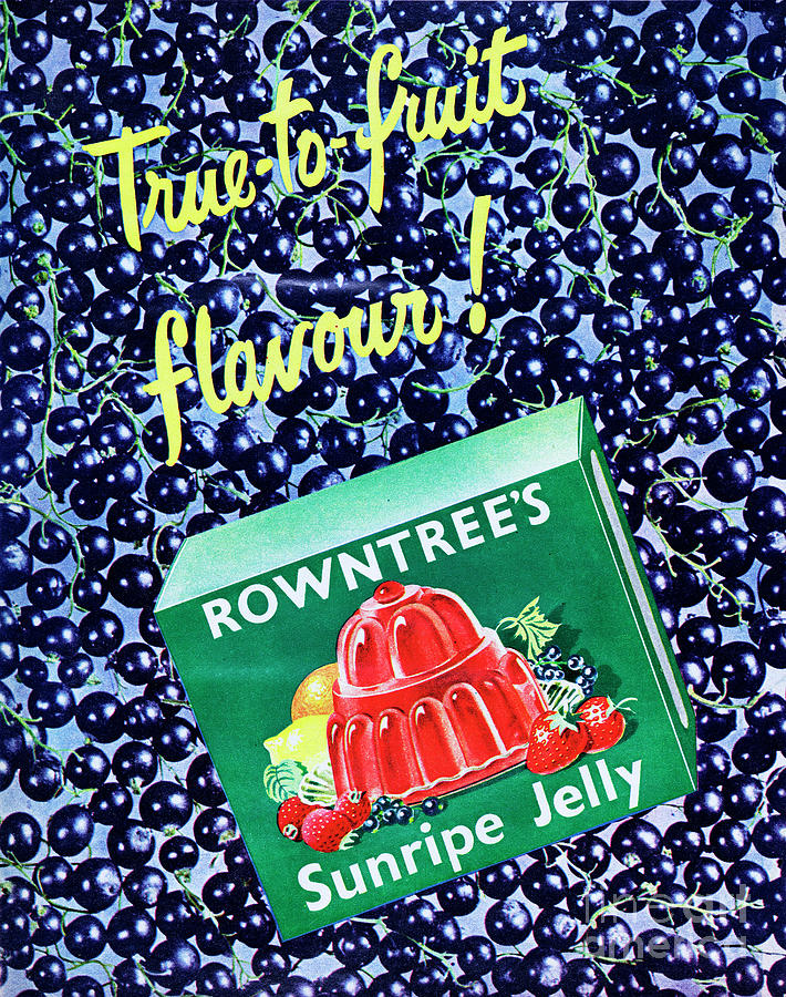 Rowntrees Sunripe Jelly Photograph by Picture Post