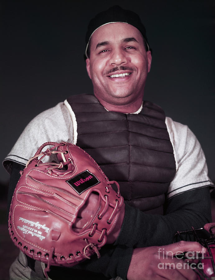 Roy Campanella, Baseball Player Smiling Photograph by Bettmann