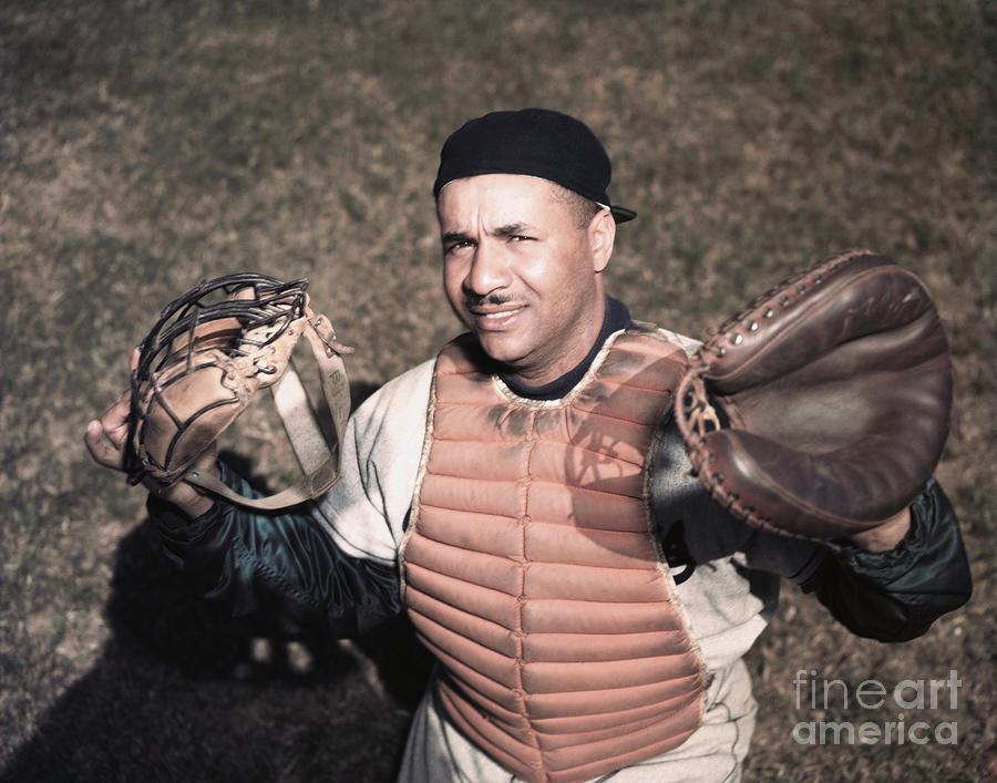 Roy Campanella Brooklyn Dodgers Vintage Life Magazine Ad Baseball