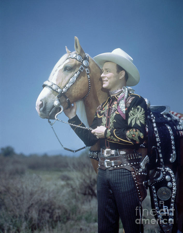 Roy Rogers And Trigger Photograph by Bettmann