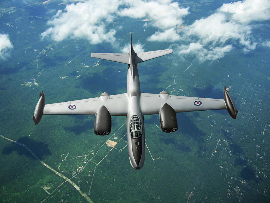 Royal Air Force RB-45C Tornado Digital Art by Erik Simonsen