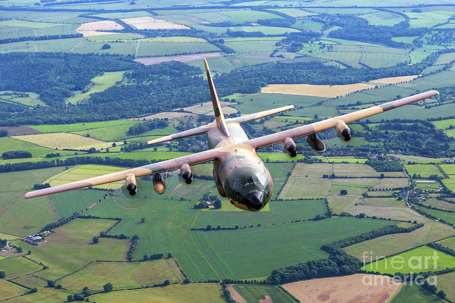 Royal Jordanian Air Force Lockheed C-130 Hercules c20 Photograph by Nir ...