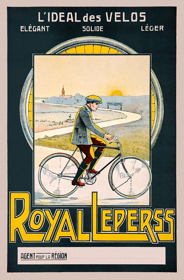 Royal Leperss Painting by F. Collins