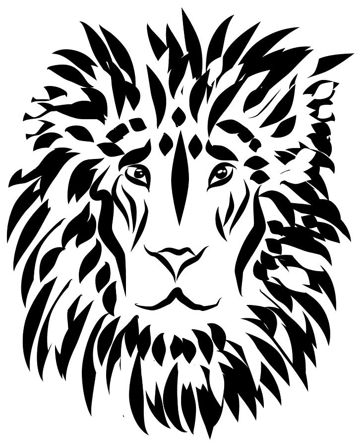 Royal lion Digital Art by Patricia Piotrak