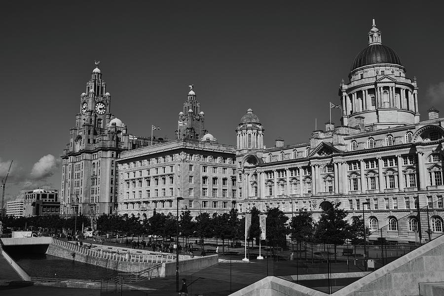 Royal Liver Buildings Liverpool Photograph by Jeff Townsend