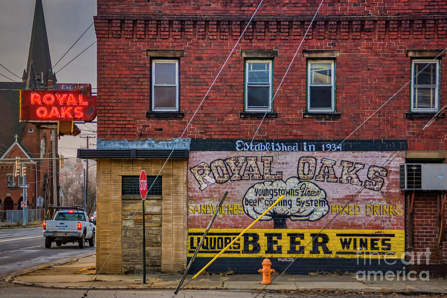 Vintage Photograph - Royal Oaks Youngstown Ohio by Janice Pariza