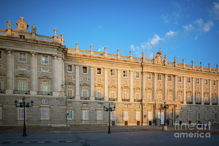 Royal Palace of Madrid Photograph by Inge Johnsson