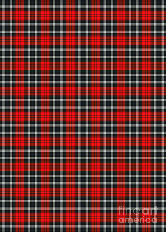 Poster Royal Stewart tartan 