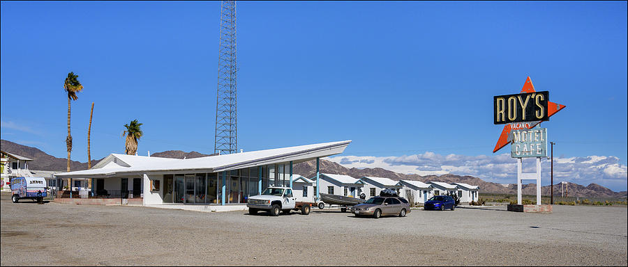 Roy's Motel, Route 66, Amboy, CA by Andy Romanoff Roy's Motel, Route 66, Amboy, CA by Andy Romanoff