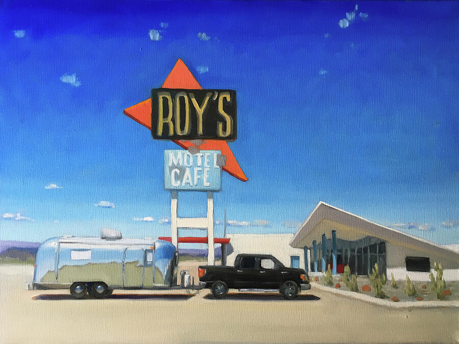 Roy's Motel, Route 66 by Elizabeth Jose Roy's Motel, Route 66 by Elizabeth Jose