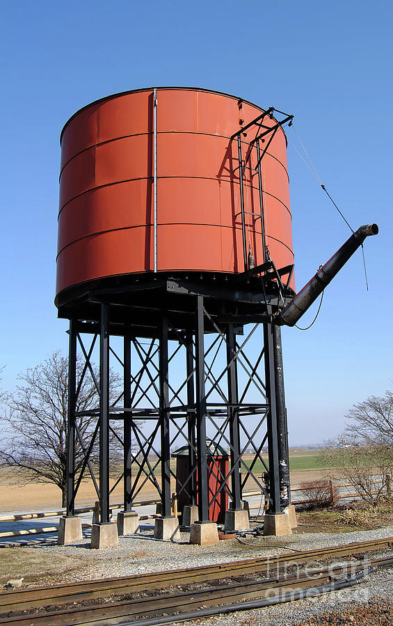 Rr Water Tank Photograph by Skip Willits