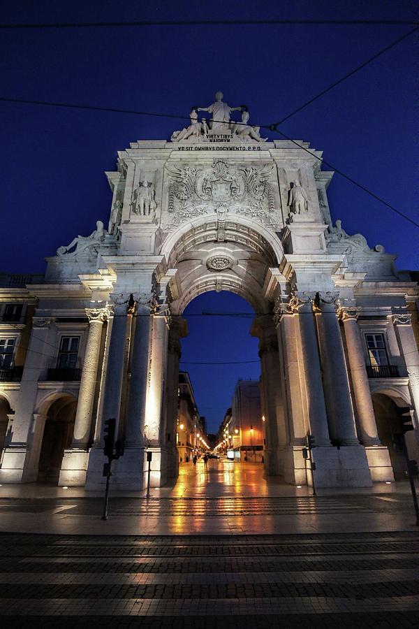 Rua Augusta Arch - Lisbon Photograph by Jenny Hudson