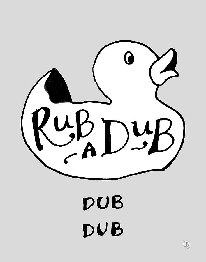 Duck Mixed Media - Rubadub by Sue Schlabach