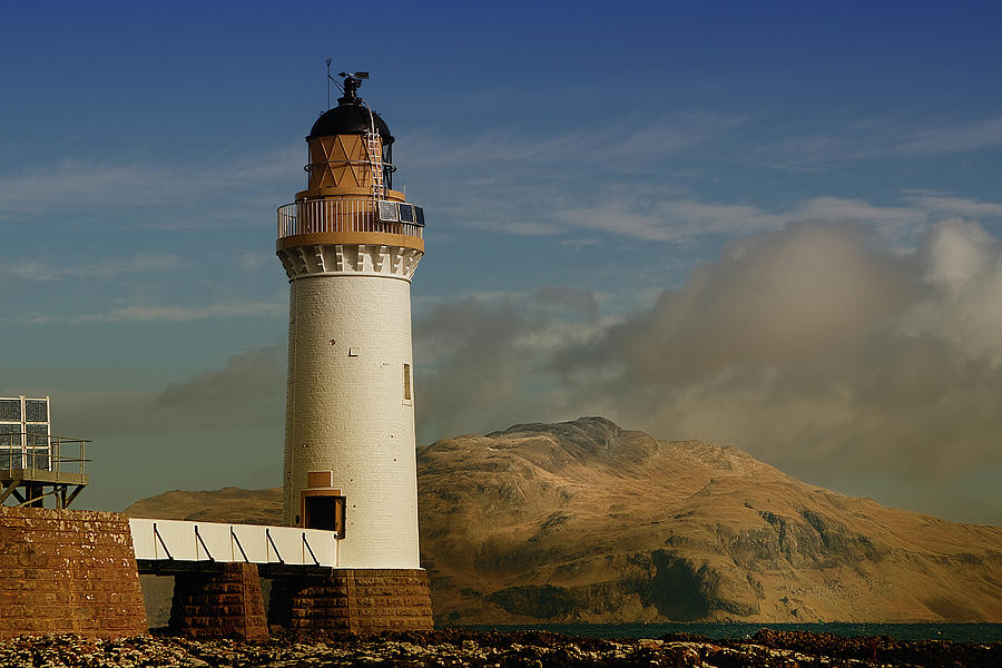 Rubha Nan Gall Lighthouse Photograph by Boboftheglen