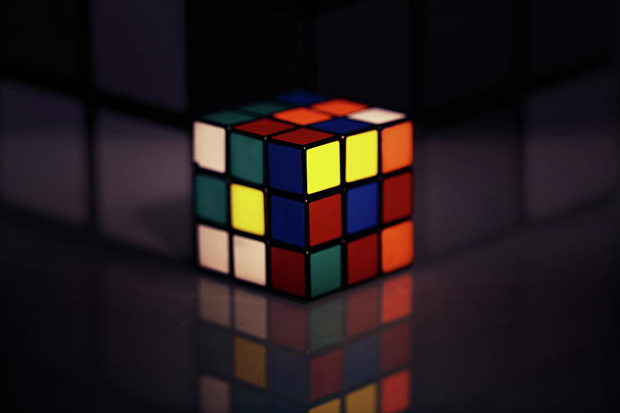 Rubix Cube - 02 Photograph by Hotte Hue - Fine Art America