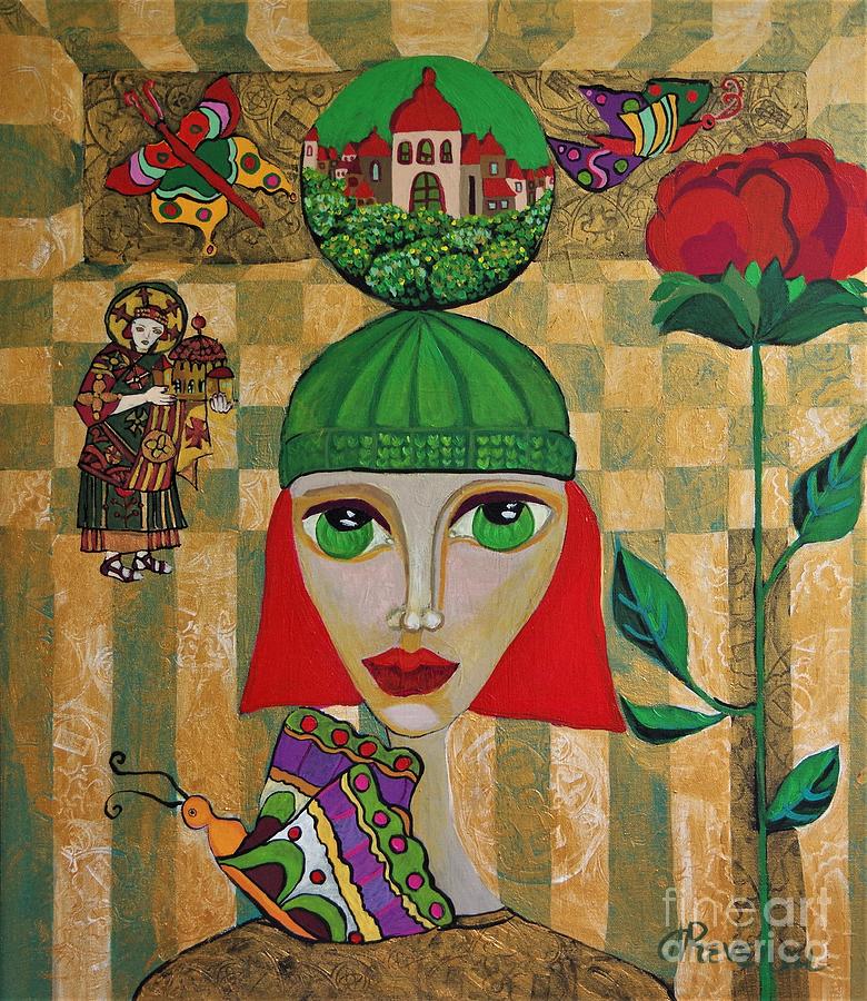 Rubliov Painting by Mimi Revencu