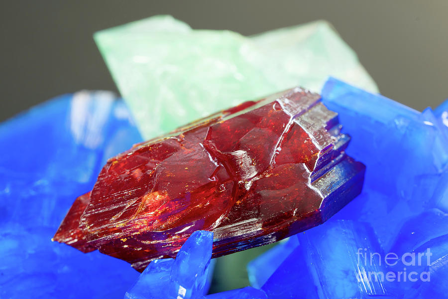 Ruby And Sapphires Photograph by Wladimir Bulgar/science Photo Library