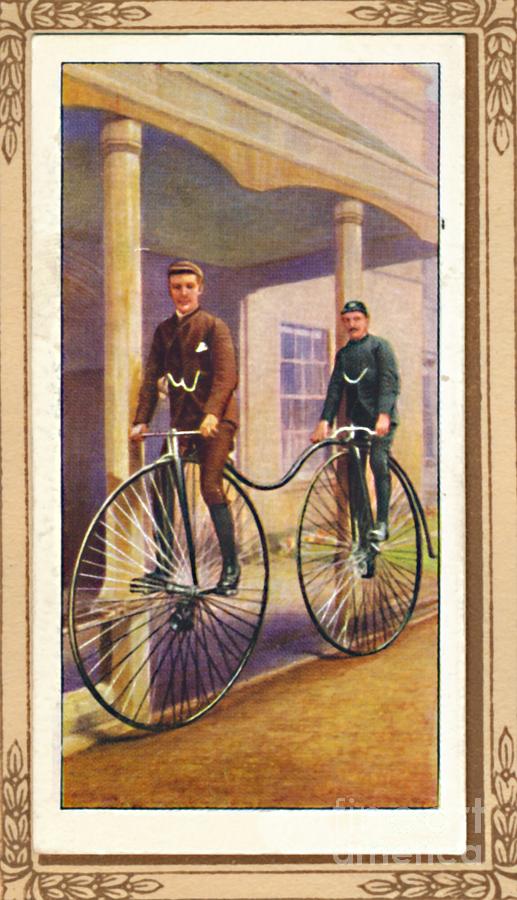 Rucker Tandem Bicycle Drawing by Print Collector