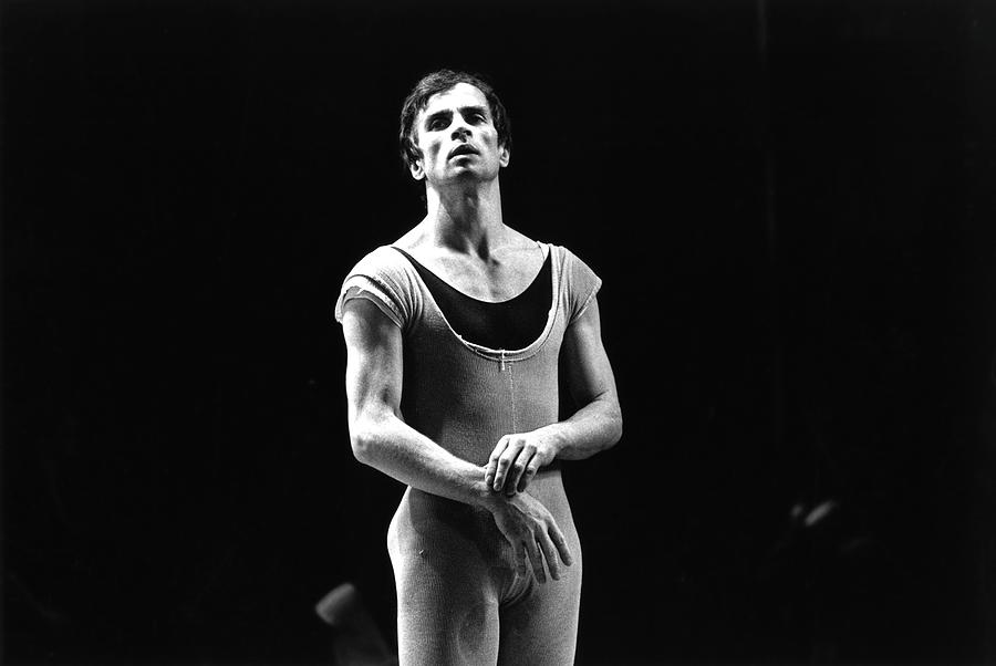 Rudolf Nureyev Rehearsing Photograph by Michael Ward