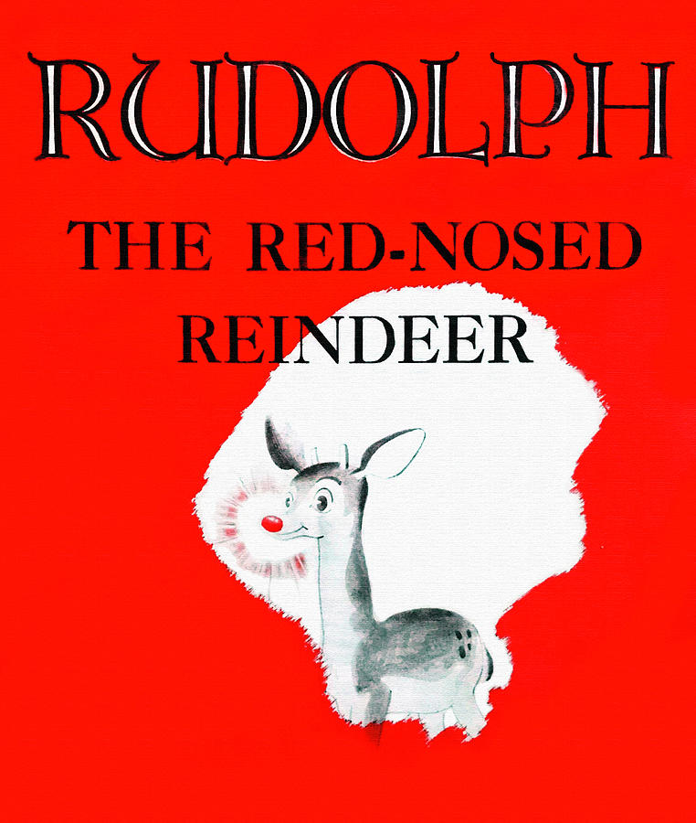 Rudolph the Red-Nosed Reindeer Painting by Robert L. May