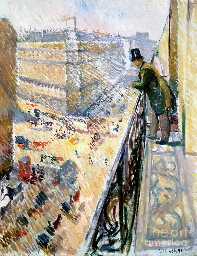 Rue Lafayette Drawing by Print Collector