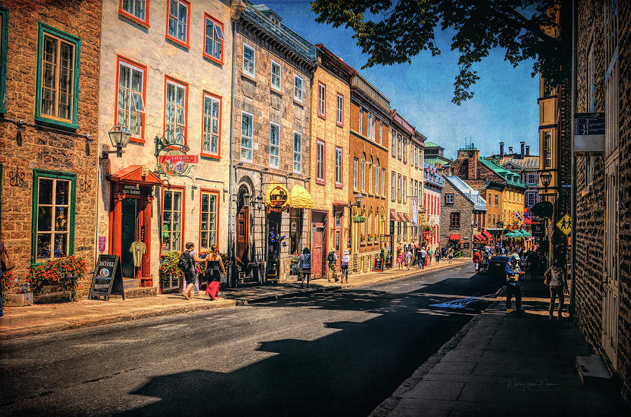 Rue Saint-Louis - Old Quebec  Photograph by Maria Angelica Maira