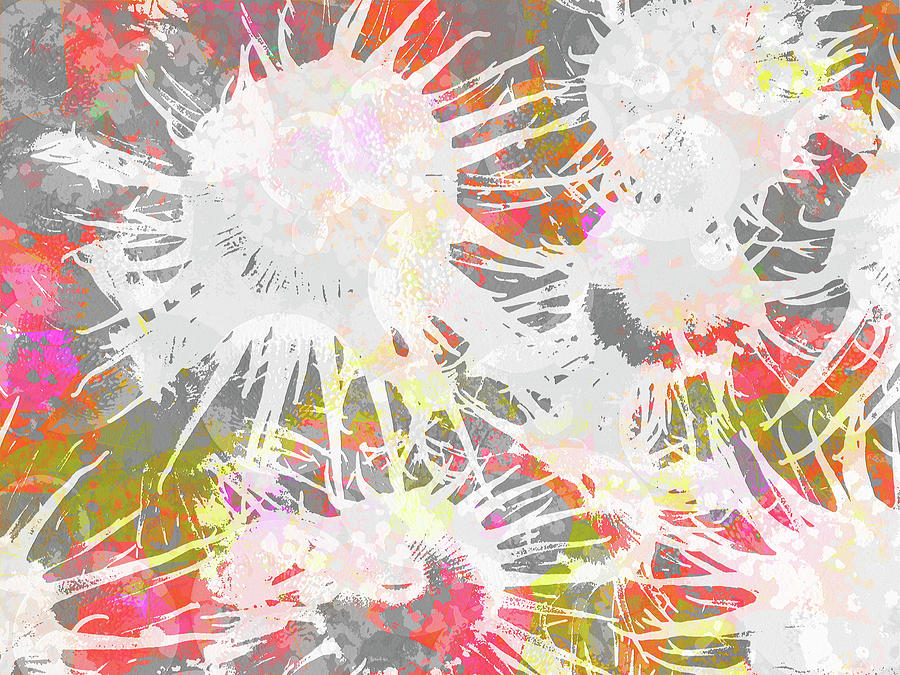 Abstract Mixed Media - Rug-carpet Xlvii by Fernando Palma Abstract Mixed Media - Rug-carpet Xlvii by Fernando Palma