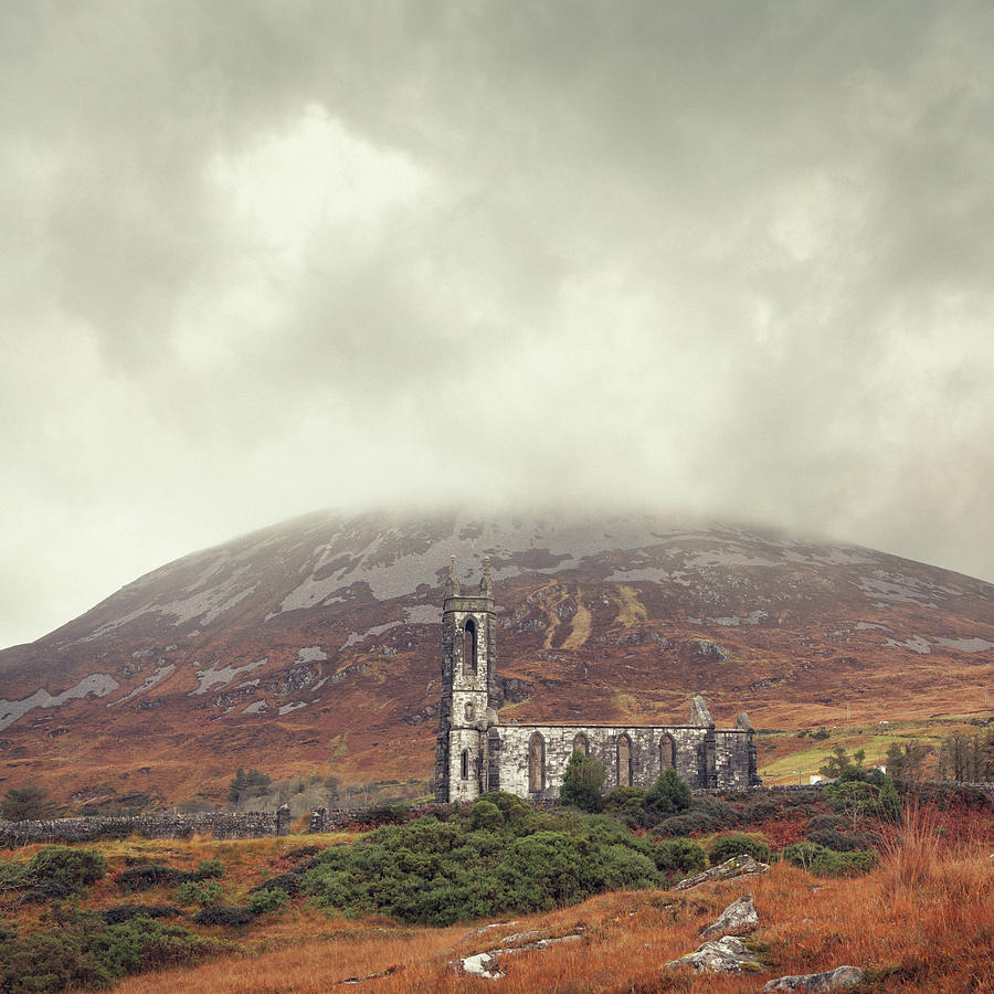 Ruined Church In Ireland Photograph by Mammuth