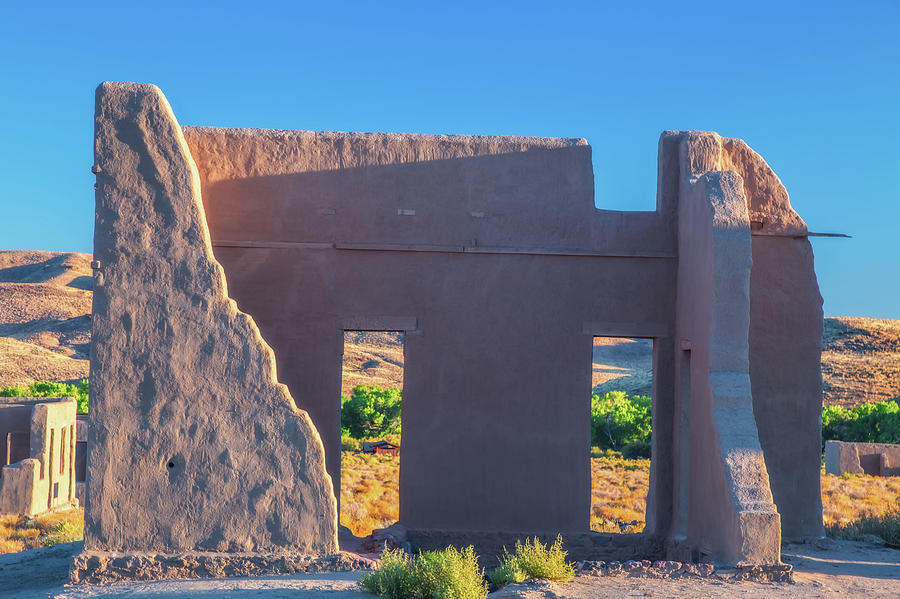 Ruins at Fort Churchill, Nevada Photograph by Marc Crumpler