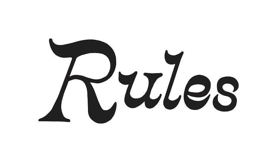 Rules Drawing by CSA Images - Fine Art America