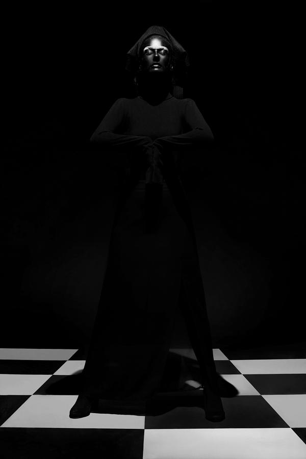 Queen Photograph - Rules Of The Game. The Black Queen. by Ivan Kovalev