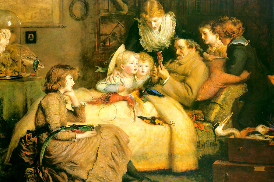 Ruling Passion Painting by John Everett Millais