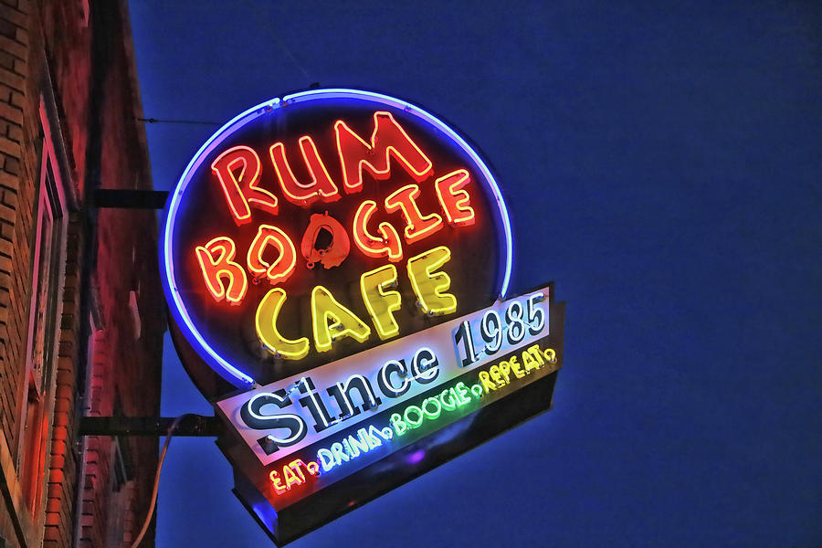 Rum Boogie Cafe # 3 - Memphis Photograph by Allen Beatty