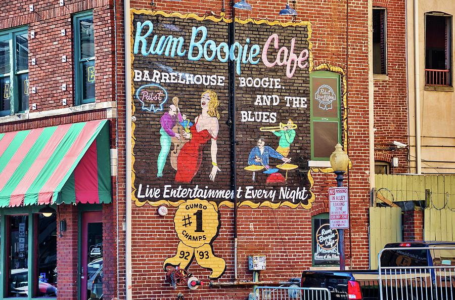 Rum Boogie Cafe in Memphis Photograph by Marisa Geraghty Photography