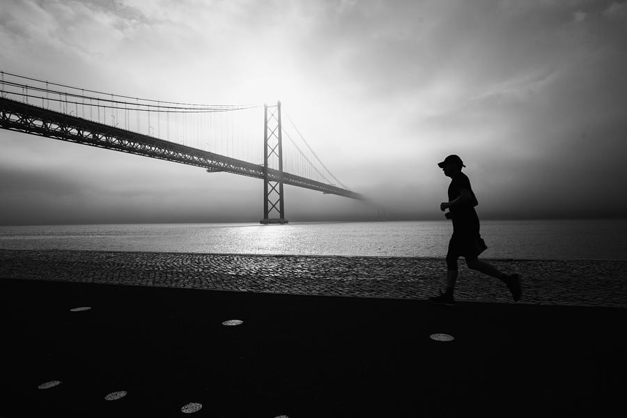 Running Man Photograph by Olavo Azevedo - Fine Art America