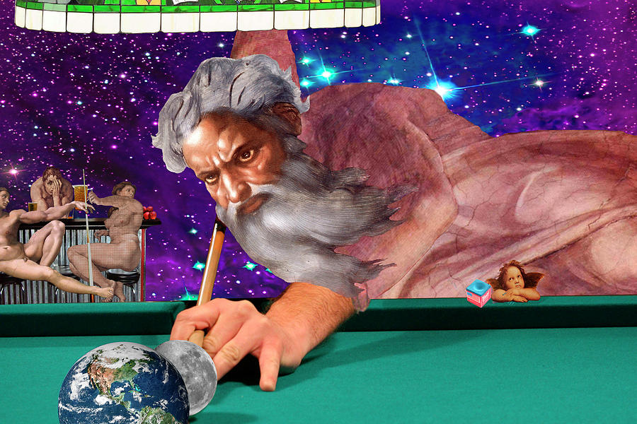 Michelangelo Mixed Media - Running The Table by Aberrant Art