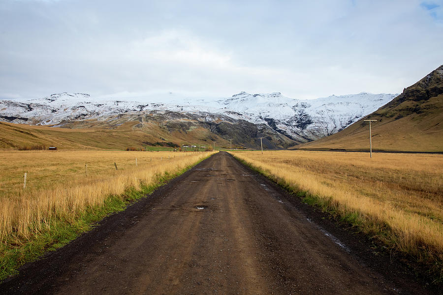 Rural Access Road In South Iceland Photograph by Cavan Images - Fine ...