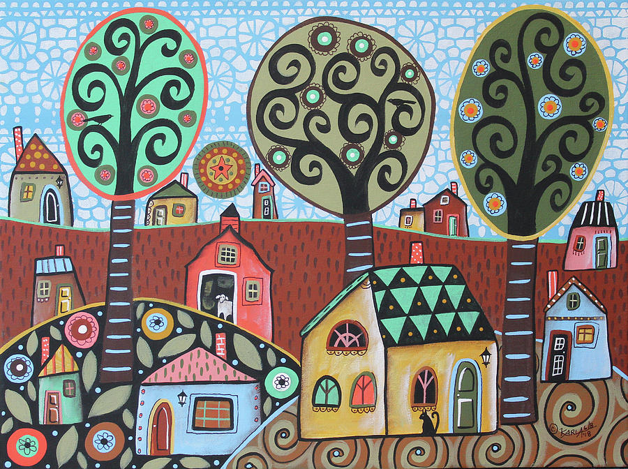 Rural Dreams Painting by Karla Gerard - Fine Art America