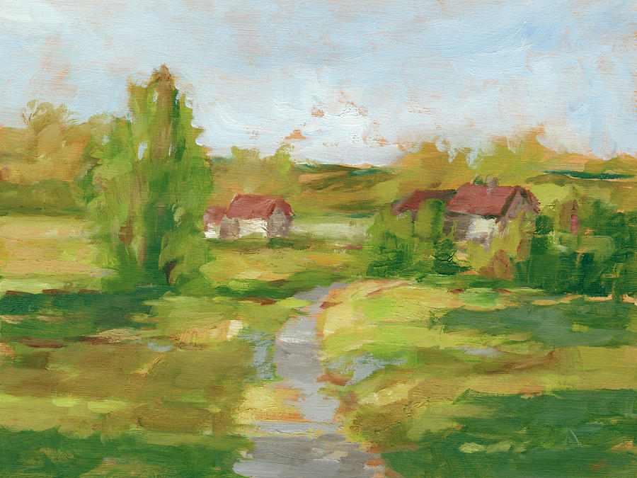 Rural English Cottage II Painting by Ethan Harper