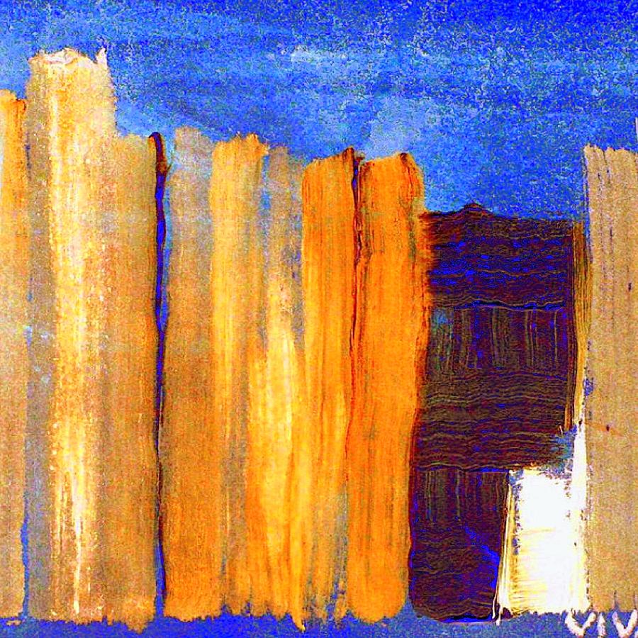 Rural Landscape 1.1 Painting by VIVA Anderson