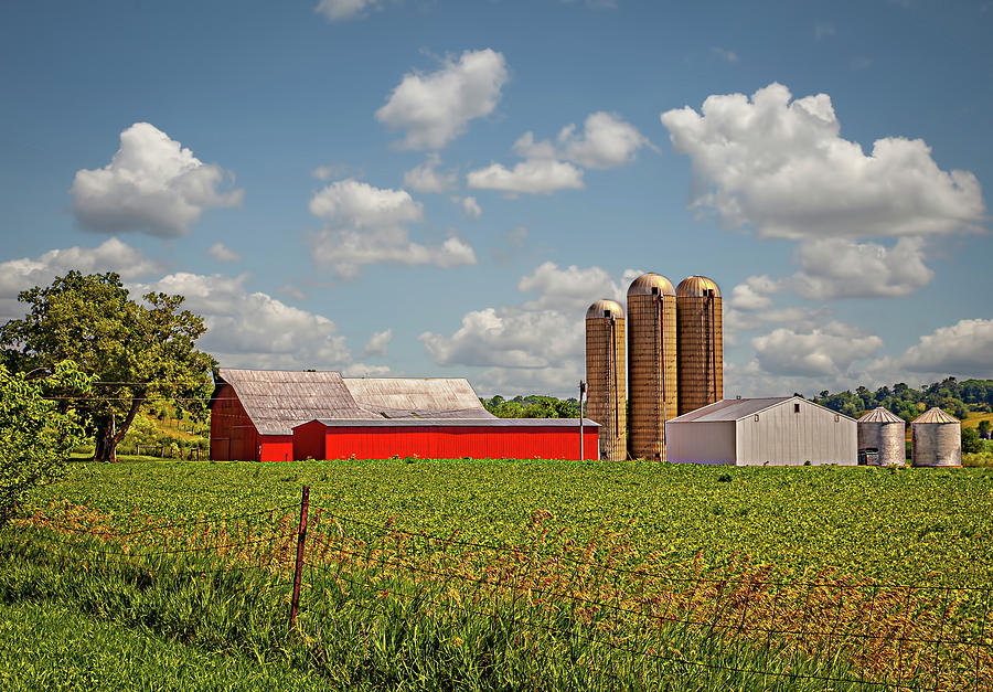 Rural Landscape Digital Art by William Sturgell