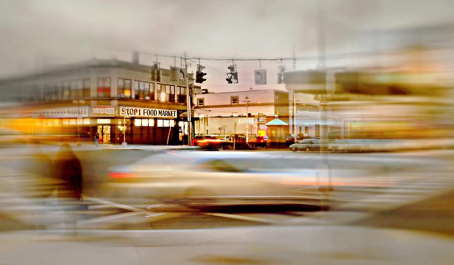 Transportation Photograph - Rush Hour Flash by Diana Angstadt