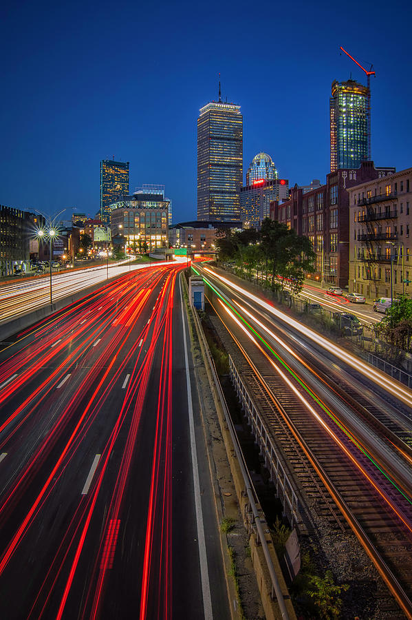 Rush Hour in Boston Photograph by Kristen Wilkinson