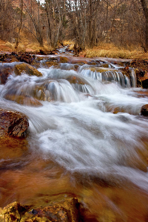 Rushing Waters On Manitou Creek Photograph by Ronda Kimbrow Photography